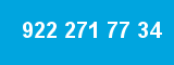 922 271 77 34 922 271 77 34
